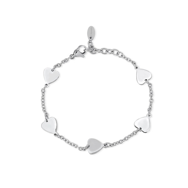 Pulsera Acero Corazones 231795