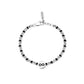 Pulsera Hombre Infinity Acero y Pvd Negro 231805