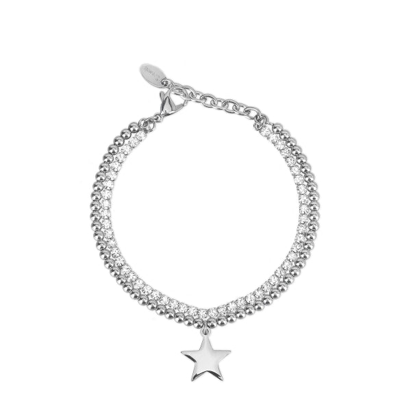 Pulsera Estrella y Cristales Blancos 232116