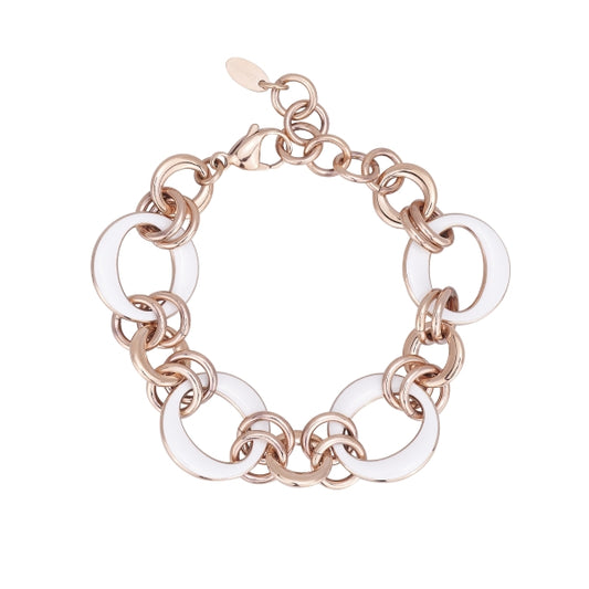 Pulsera Rosa y Blanco 232180