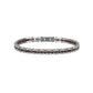 Pulsera de Hombre en Acero, Negro y Rosa 232248