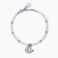 Pulsera de conchas y perlas de media luna 232342