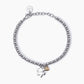 Pulsera con Puzzle y Corazón Dorado 232344