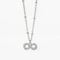 Gargantilla Infinity con Esferas y Cristales 251806
