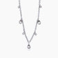 Collar con Cristales en Forma de Gota 251827