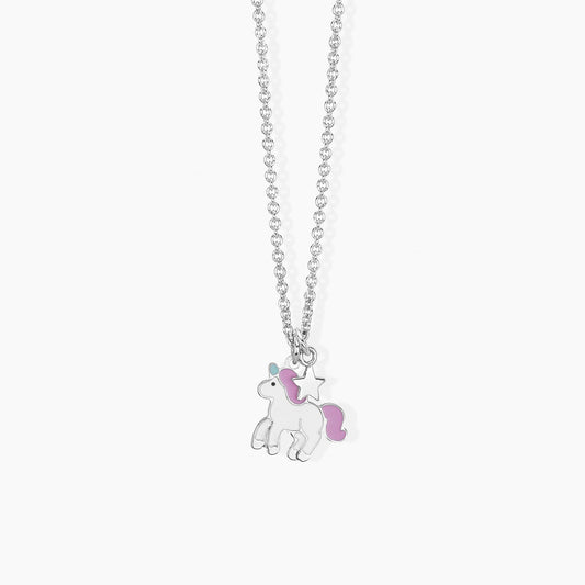 Collar Unicornio Mágico y Chica Estrella 553363