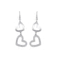 Pendientes Corazones Colgante Brillante 261262