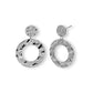 Pendientes circulares de cristal Mirage 261329