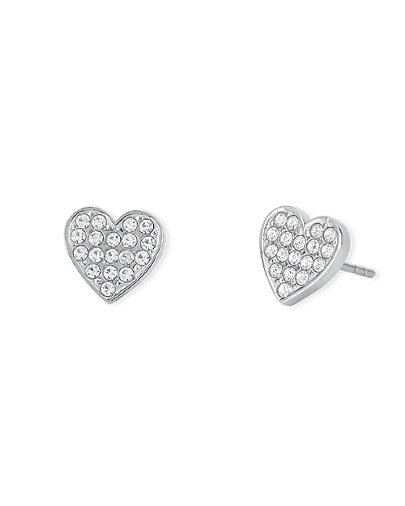 Pendientes Lobo Shine Corazones Cristales 261343