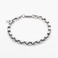 Bracciale Uomo a Maglie Ovali Lisce 533428