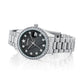 Super Luxury Black Mother of Pearl Reloj para mujer 2641L-S02