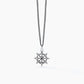 Collana Uomo Sea Master Timone Zircone Nero 553379
