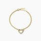 Bracciale Dorato Bubble Heart Cuore 533546
