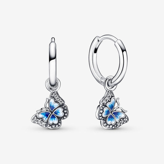 Pendientes Aro Mariposa Azul 290778C01 