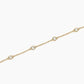 Bracciale Dorato Spotlight Zirconi Bianchi 533559