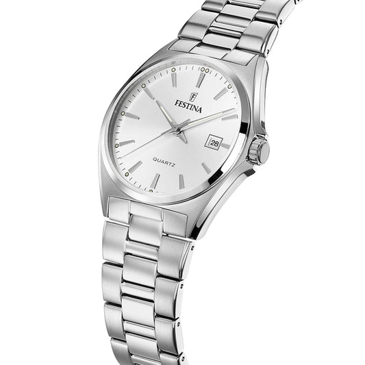 Classics Blanco y acero F20552/2 Reloj para hombre