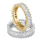 Anillo Baguette Dorado SAVP090