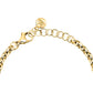 Pulsera Bagliori Dorada con Corazones SAVO26