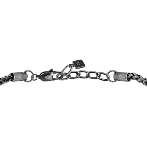 Pulsera Hombre Cadenas Negras SATX29