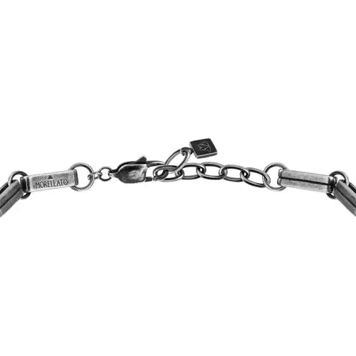 Pulsera Hombre Cadenas Negras SATX30