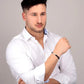 Pulsera Hombre SATM11 Oro Plata, Negro y Oro