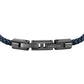 Pulsera Hombre Moody Azul y Negro SQH21