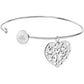 Pulsera semirrígida Corazón Talismanes SAQE34