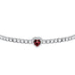 Pulsera Tesori de Plata con Circonitas y Corazón SAVB18