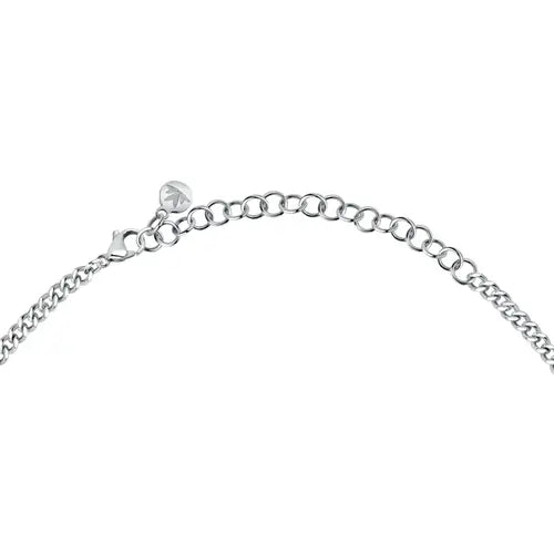 Collar Colores Acero y Circonitas SAVY10