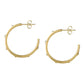 Pendientes Criollo Dorado SAUP09