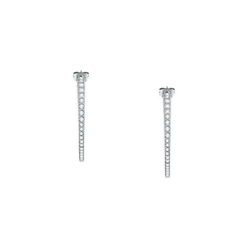 Pendientes Poéticos Grandes Plata SAUZ33