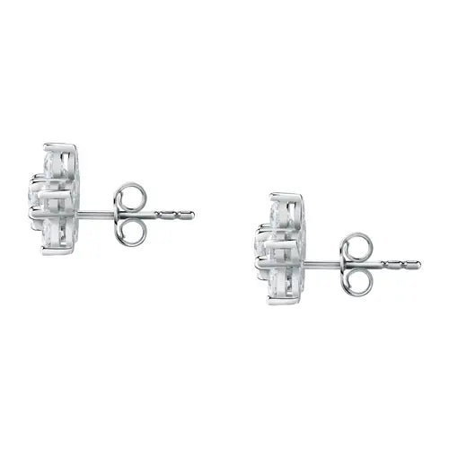 Pendientes Tesori con Flor y Circonitas SAIW126