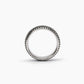 Anillo de hombre en plata Rascal con tachuelas 523267
