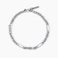 Pulsera de hombre con inserciones brillantes My Style 533629