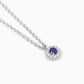 Collana Milanesienne Zaffiro Blu Sintetico 553494
