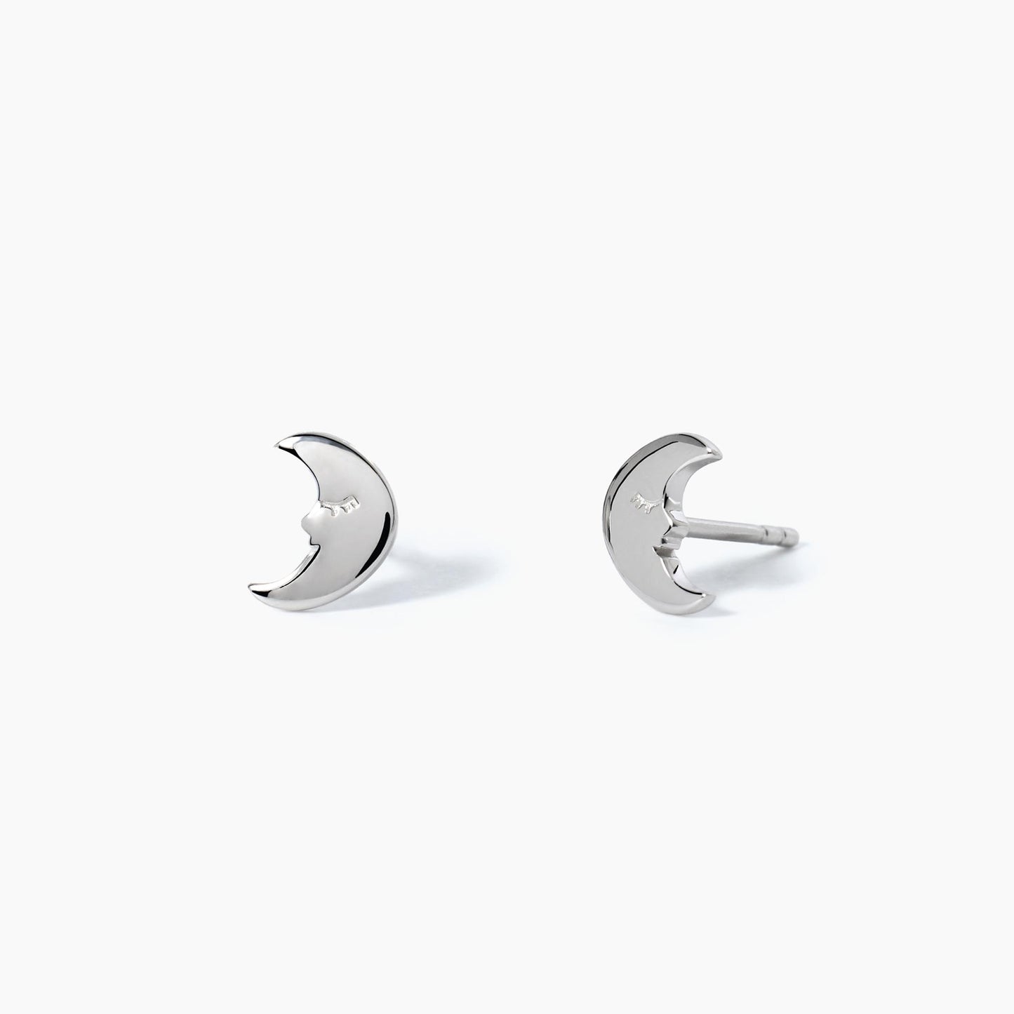 Pendientes de niña Blue Moon Crescent 563535