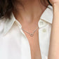 Collana Cuore Asimmetrico 380089C01-45