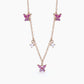 Girocollo Rosato con Zirconi Rosa e Bianchi Secret Garden 553529