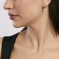 Orecchini a Cerchio con Perle 5mm Coltivate Invito a Nozze 563571