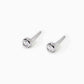 Orecchini Punto Luce 3mm in Argento Shiny 563600