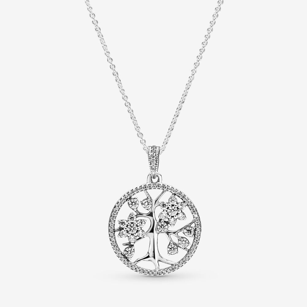 Collana Albero della Famiglia Pavè 390384CZ