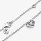 Collar Corazón Brillante con Piedra 392494C01-45