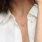 Collar Corazón Infinito Piedras Luminosas 392666C01-50