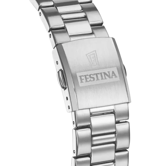 Classics Blanco y acero F20552/2 Reloj para hombre