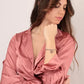 Pulsera Love con Corazón Rosa SOR21
