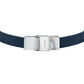 Pulsera Moody Acero y Azul Hombre SQH46