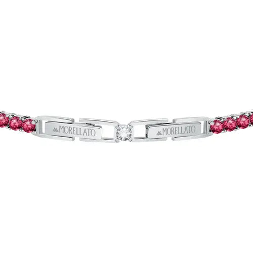 Pulsera Tesori de Plata con Circonitas Rojas SAIW103