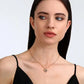 Collar Colores Dorados con Corazón SAVY06