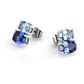 Pendientes Colores con Cristales Azur y Azul SAVY17
