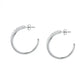 Pendientes Poéticos Grandes Plata SAUZ33
